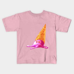 Melted ice cream Kids T-Shirt